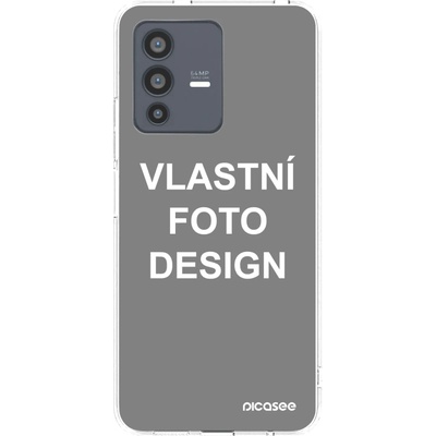 Pouzdro Picasee silikonové Vivo V23 5G Vlastní design/motiv čiré
