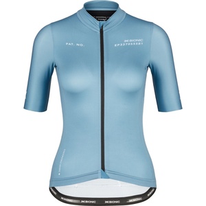 X-Bionic Фланелка с къс ръкав за колоездене X-bionic Women's Corefusion Ride Jersey S/S Cycling jersey - Slate Blue - размер XL (156-2322-0315)