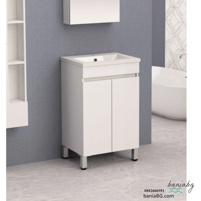 Inter Ceramic Долен стоящ pvc шкаф за баня icp 5081