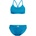 Speedo Дамски комплект бикини Speedo Women's Endurance+ Logo Thin Strap Two Piece Bikini - Mayan Blue - размер 40 (EU) (150-6088-0315)