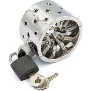 Image 1 of Mister B Steel Ball Stretcher with Dull Spikes