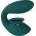 Shots Toys Innovation Twitch 3 Rechargeable Vibrator & Suction Forest Green