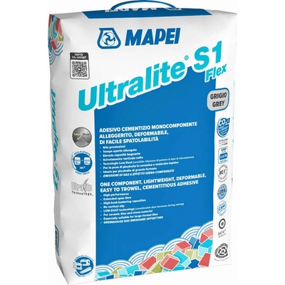 MAPEI Ultralite S1 Quick lepidlo 15 kg šedé