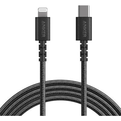 Anker Зареждащ кабел Anker PowerLine Select USB-C към Lightning - 90 см (A8617H11)