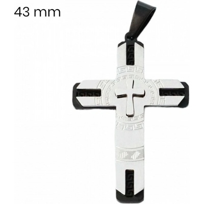 Exeed 245144 Prívesok z chirurgickej ocele kríž