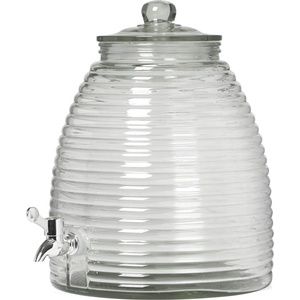 Horecano Стъклен диспенсър 9lt. със стъклена капачка 25.5xH31.5cm (K9125-9) (0120133)