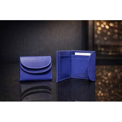 Max Original Leather Kožená peňaženka royal blue 1