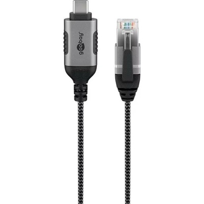 Goobay 74392 USB 3.1 type A to RJ45 15m černý