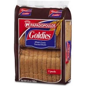  Пълнозърнести сухари Goldies 160гр