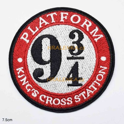 Vyšívaná nášivka Harry Potter 7,5 cm platform