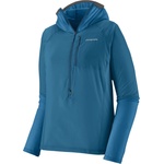 Patagonia Дамска тениска Patagonia Women's Airshed Pro P/O Running jacket - Aquatic Blue - размер XS (128-0453-0711)