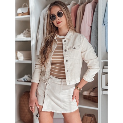 Dstreet dámske šortky SUMERLUXE SY0337 béžová