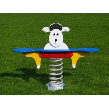 Playground System pružinová houpačka Ovečka bílá