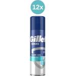 Gillette Series Хидратиращ гел за бръснене 12x200 мл
