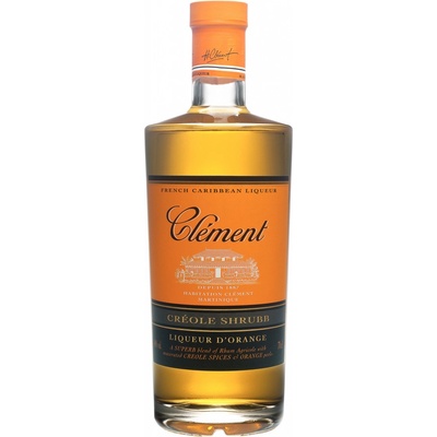 Clément Créole Shrubb D'Orange Rhum 40% 0,7 l (čistá fľaša)