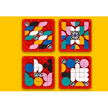 LEGO® DOTS - Disney™ - Mickey Mouse & Minnie Mouse Stitch-on Patch (41963)