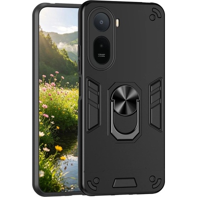 Xiaomi Калъф за Xiaomi Redmi A7 Pro 4G с Пръстен - PC+TPU, 0.5mm защита, Магнитен, Прозрачен