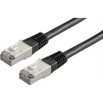 Roline VALUE 21.99. 1335 : : S-FTP Patch кабел, Cat. 6, PiMF, 1.0 м, черен