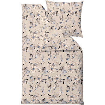 Södahl Спално бельо History Bloom с калъфка за възглавница 80 x 80 cm 135 x 200 см бежово (27664)