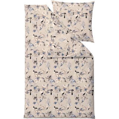 Södahl Спално бельо History Bloom с калъфка за възглавница 80 x 80 cm 135 x 200 см бежово (27664)