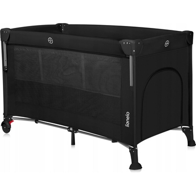 Lionelo Postýlka cestovní Amelie Black Carbon