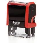 TRODAT Печат, TRODAT "Printy 4912", червен корпус с черна подложка 4912P (4912P)
