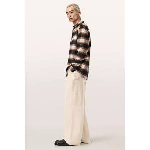 AllSaints широк панталон мъжки памучен JACKSON (M006TE)