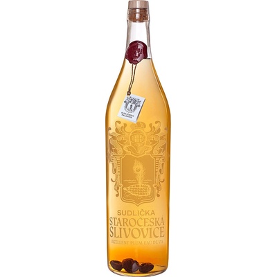 Sudlička Staročeská Slivovice 50% 3 l (holá láhev)