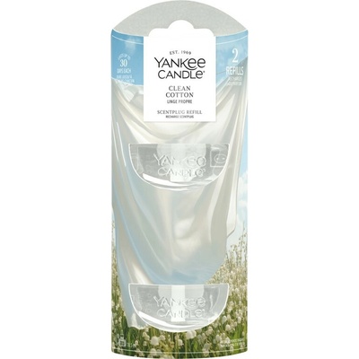 Yankee Candle - náhradní náplň do zásuvky Clean Cotton 2ks