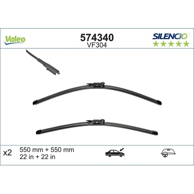 Valeo Silencio X-TRM 560+560 mm ST VM304