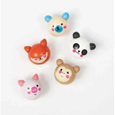 Playbox Korálky hlavičky priemer 3 cm tvár 20 ks