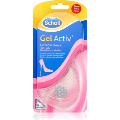 Scholl GelActiv Extreme Heels стелки с гелообразна възглавничка 1 чифт