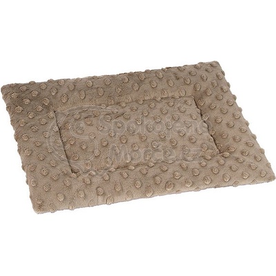 O´Lala pets s.r.o. SUNNY plyšová podložka k ležení hnědá 37 x 24 cm s