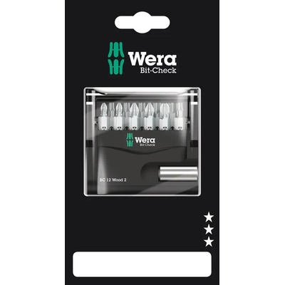 Wera Wood 2 SB - 12 dielov 136391