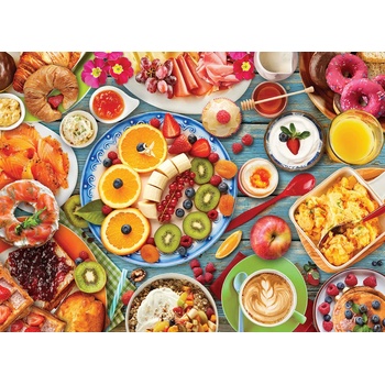 Image 1 of EUROGRAPHICS - Puzzle Breakfast Table 1000 - 1 000 piese