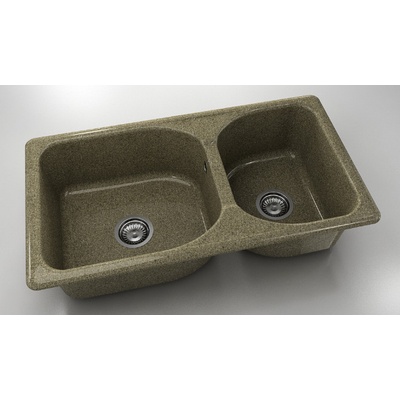 FAT Mивка Classic 213, Granicite, 330 Walnut Toffee, с включен сифон