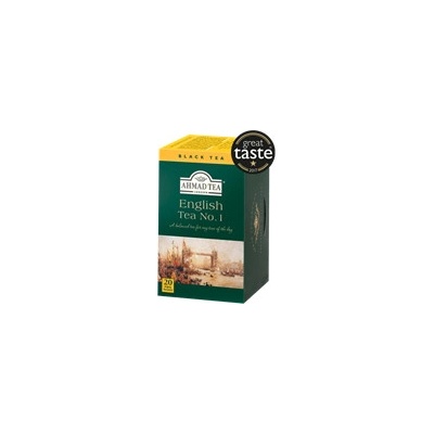 Ahmad Tea porcovaný černý čaj English No. 1 20 x 2 g
