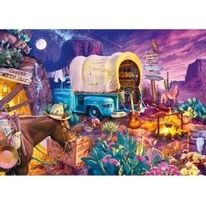 Schmidt Spiele Jeff Haynie: Romantic Wild West Camping (1000 Pieces)