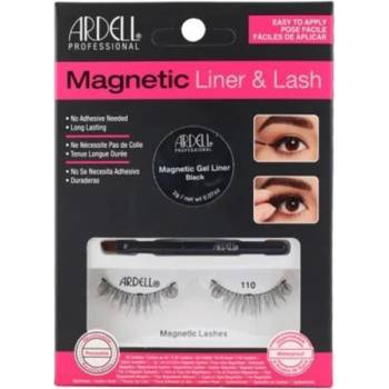 Ardell Magnetic Liner & Lash 110 изкуствени мигли с магнитна очна линия за жени 1 бр