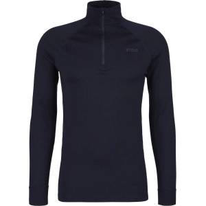 Stoic Мъжко мериносово термобельо Stoic Merino240 BengtSt. Half Zip Merino base layer - Dark Navy (015-2085-0213)