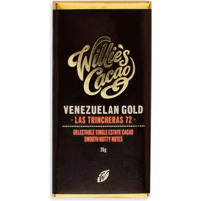 Willie's Baby hořká Las Trincheras Gold 72% 26 g