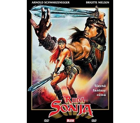 Rudá Sonja DVD
