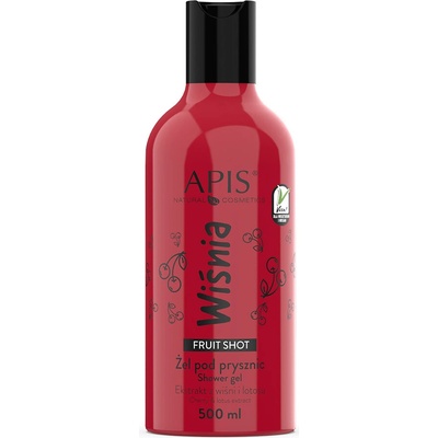 Apis Fruit Shot gél na umývanie tela čerešňa, 300 ml
