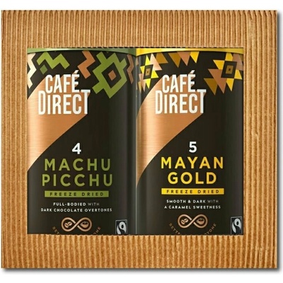 Cafédirect Machu Picchu a Mayan Gold instantné 2 x 100 g