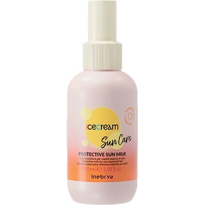 Inebrya Ice Cream Sun Care Ochranné slnečné mlieko na vlasy a telo SPF 100 ml