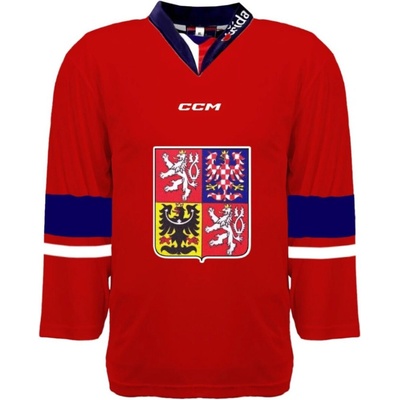 CCM Hokejové reprezentácie hokejový dres Czech Republic Fan David Pastrňák #88 red