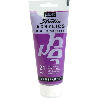 Pébéo 69.2011 АКРИЛНА боя 21 Oriental Violet 100 ml 1 бр (69.2011)