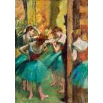 Bluebird Puzzle - Puzzle Degas - Dancers, Pink and Green, 1890 - 1 000 piese