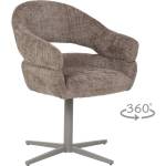 Carmen Трапезен стол velasco - тъмнокафяв mc (b3532440)