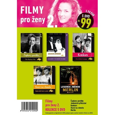 Filmy pro ženy 2. - 5 DVD